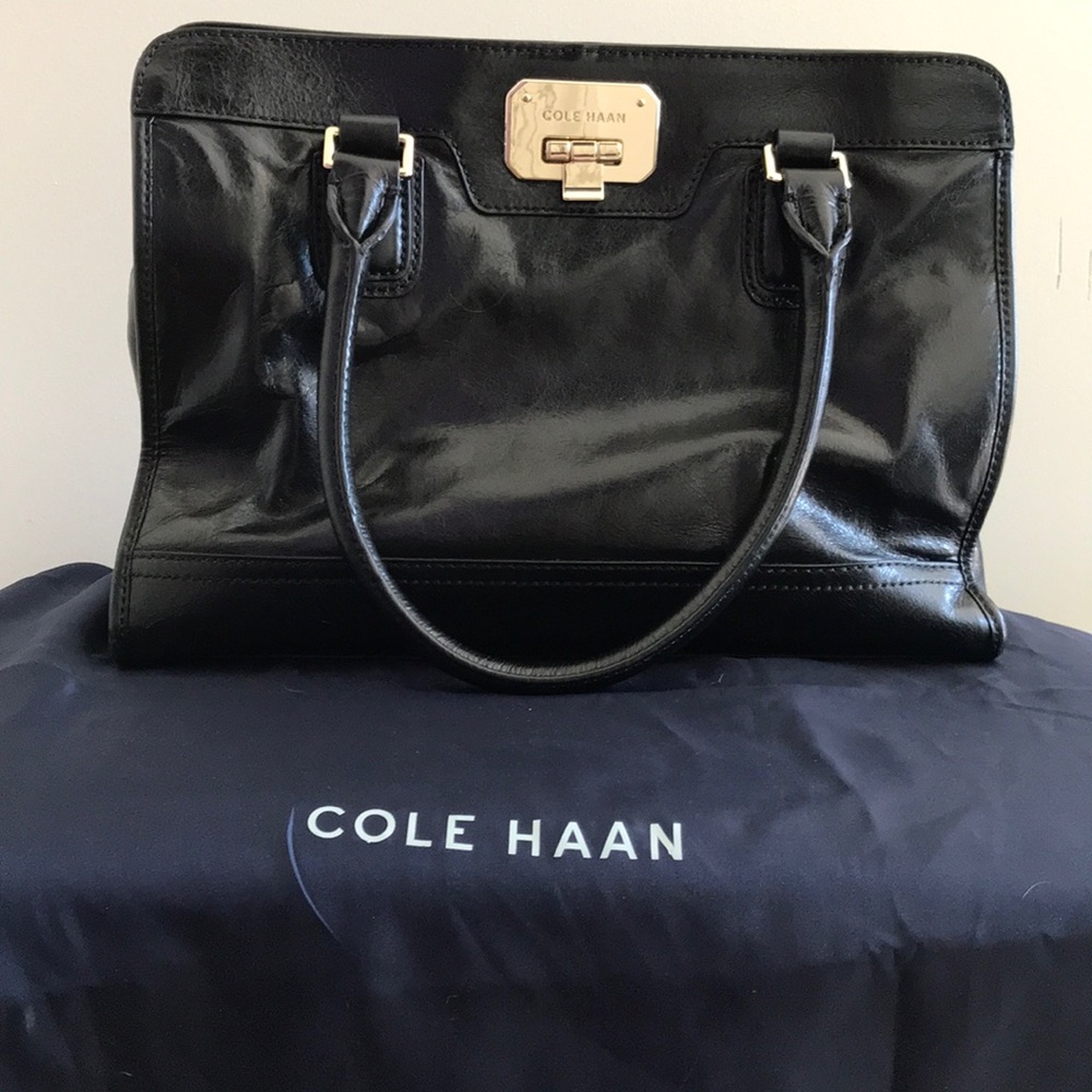 Cole Haan Black Satchel